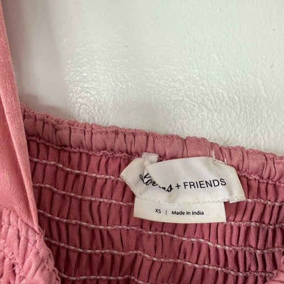 XS lovers and friends pink tank - Picture 3 of 3